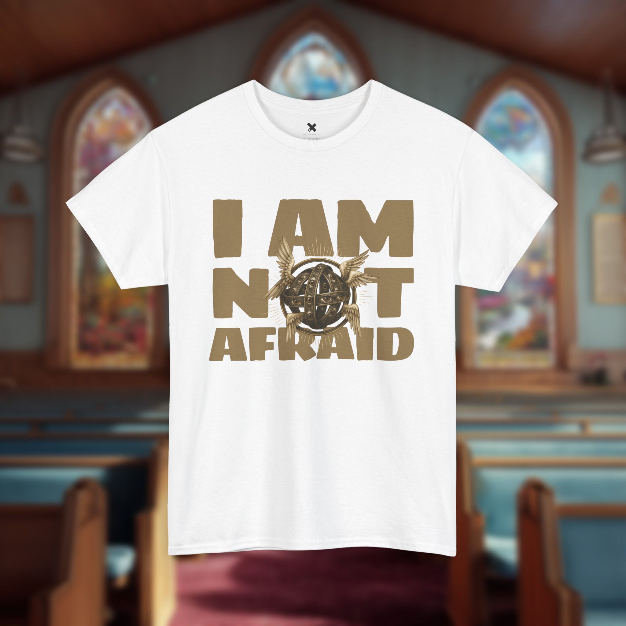 I Am Not Afraid: Biblically Accurate Angel - Unisex Tee