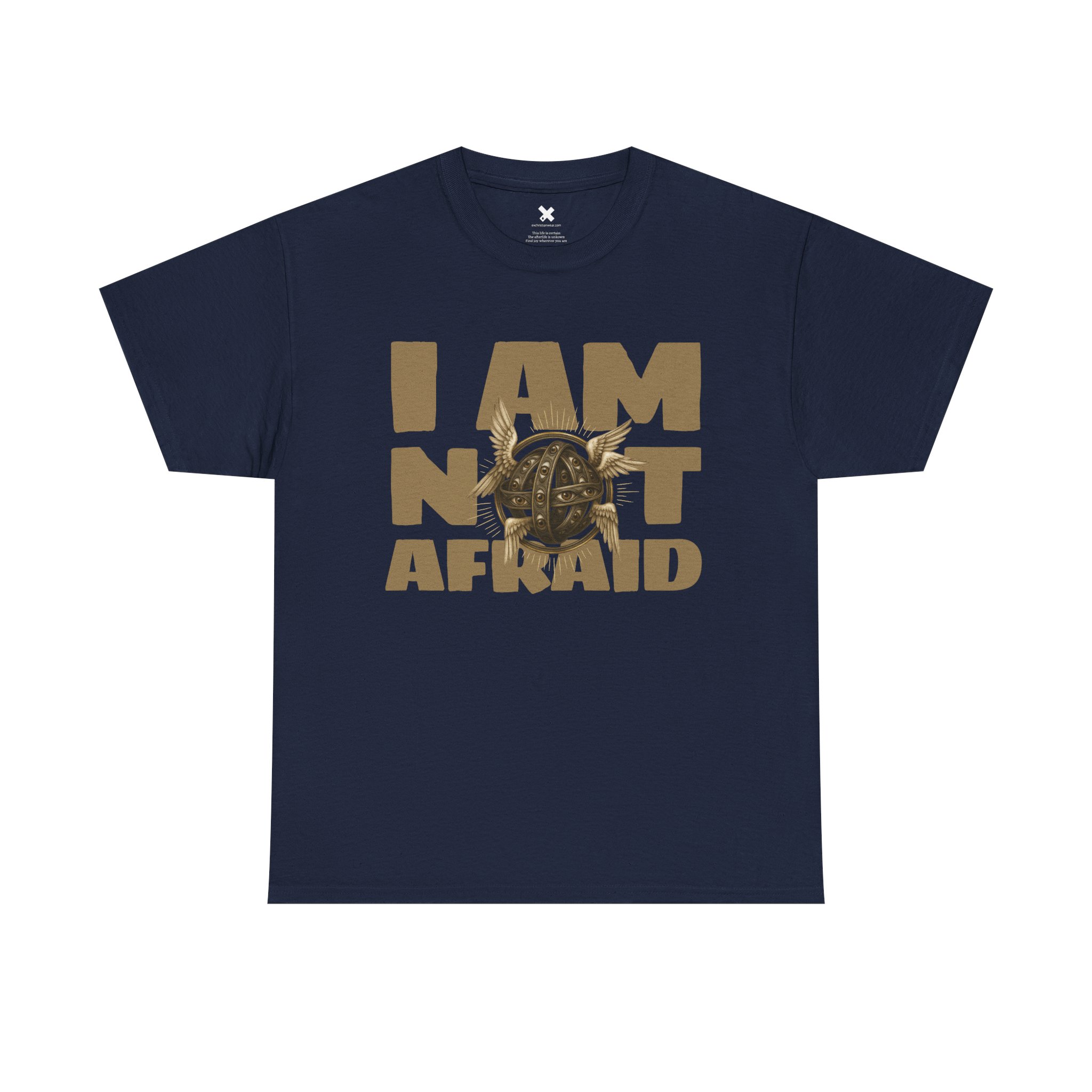 I Am Not Afraid: Biblically Accurate Angel - Unisex Tee - Image 6