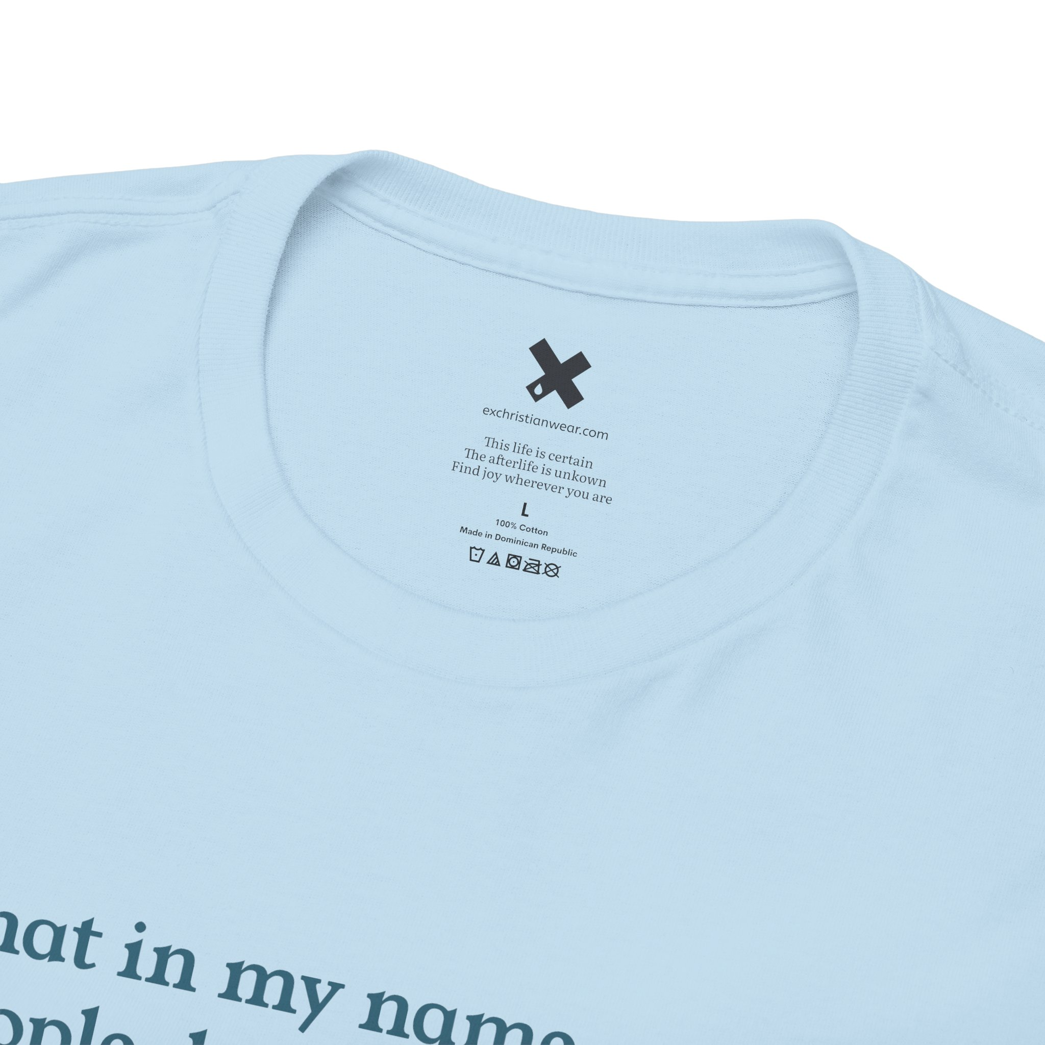 What in My Name — Unisex Tee - Image 4