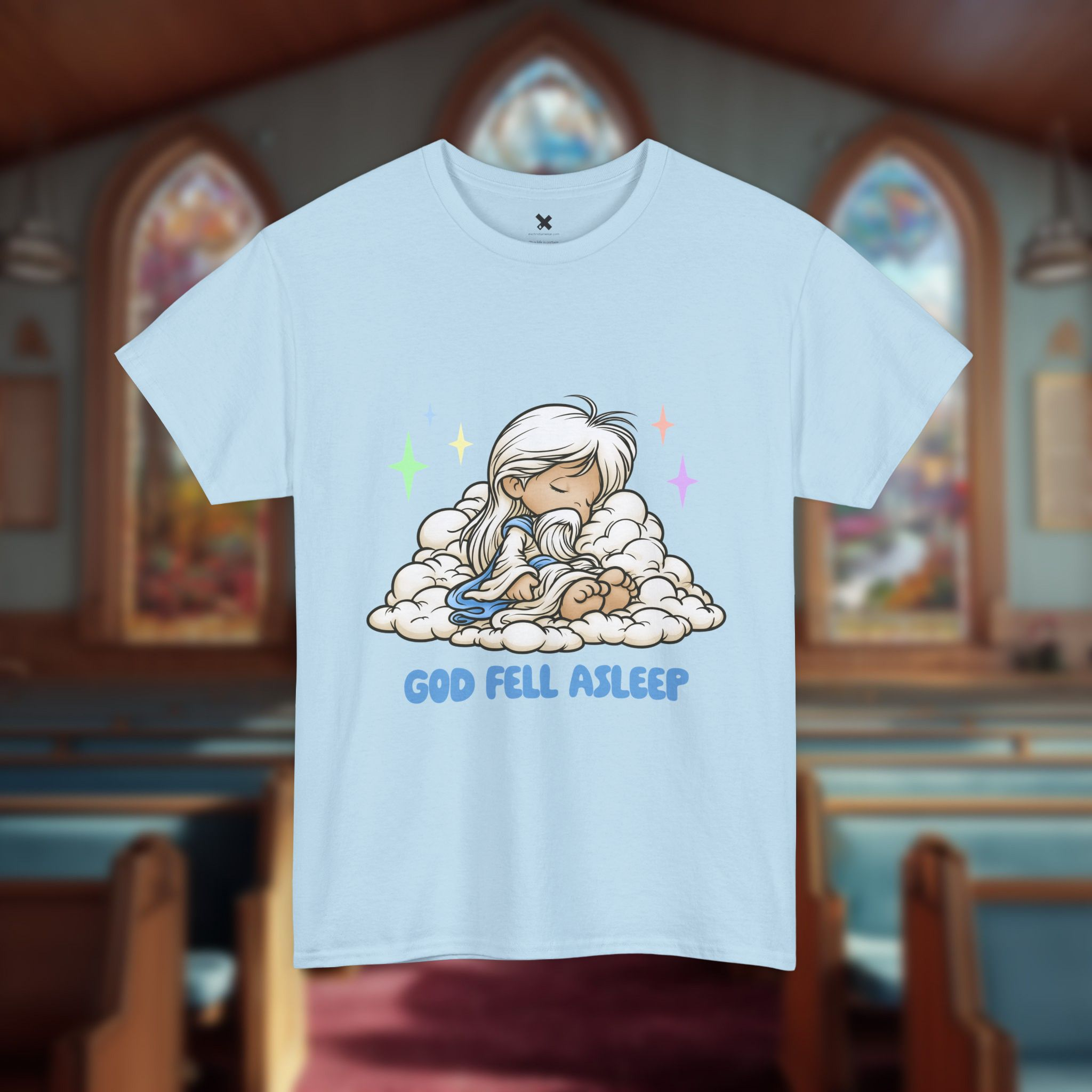 God Fell Asleep — Unisex Tee - Image 25