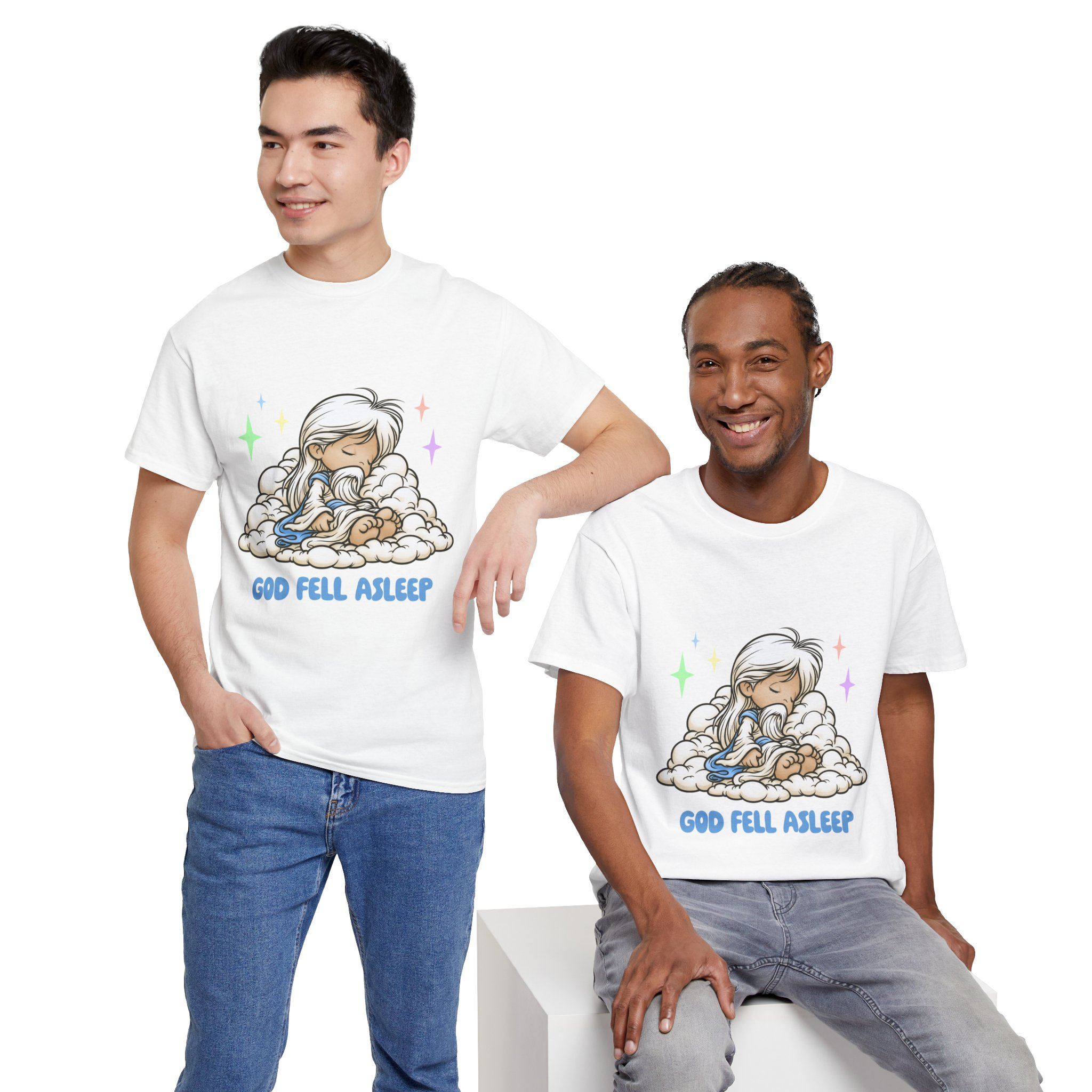 God Fell Asleep — Unisex Tee - Image 2