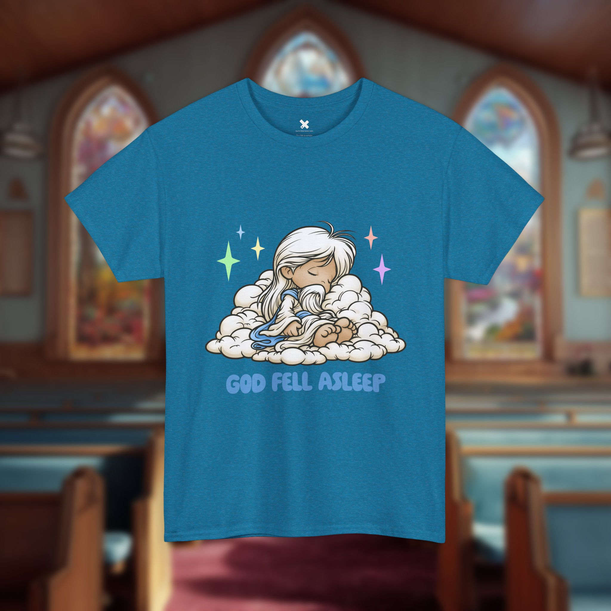God Fell Asleep — Unisex Tee - Image 9