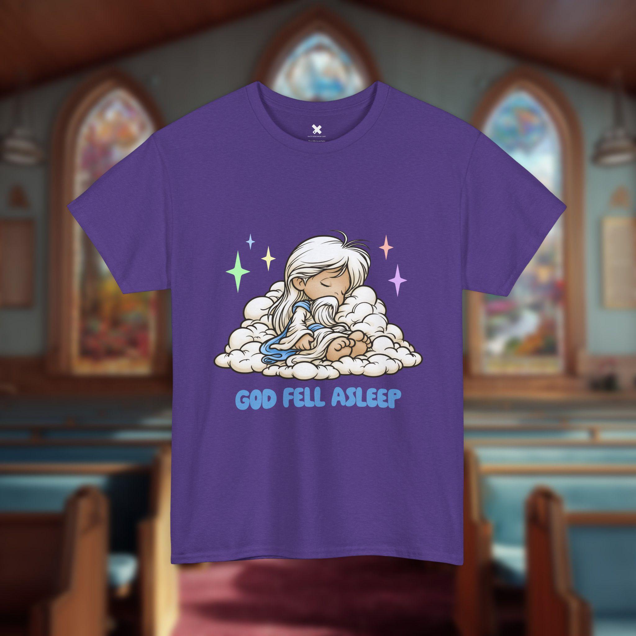 God Fell Asleep — Unisex Tee - Image 13