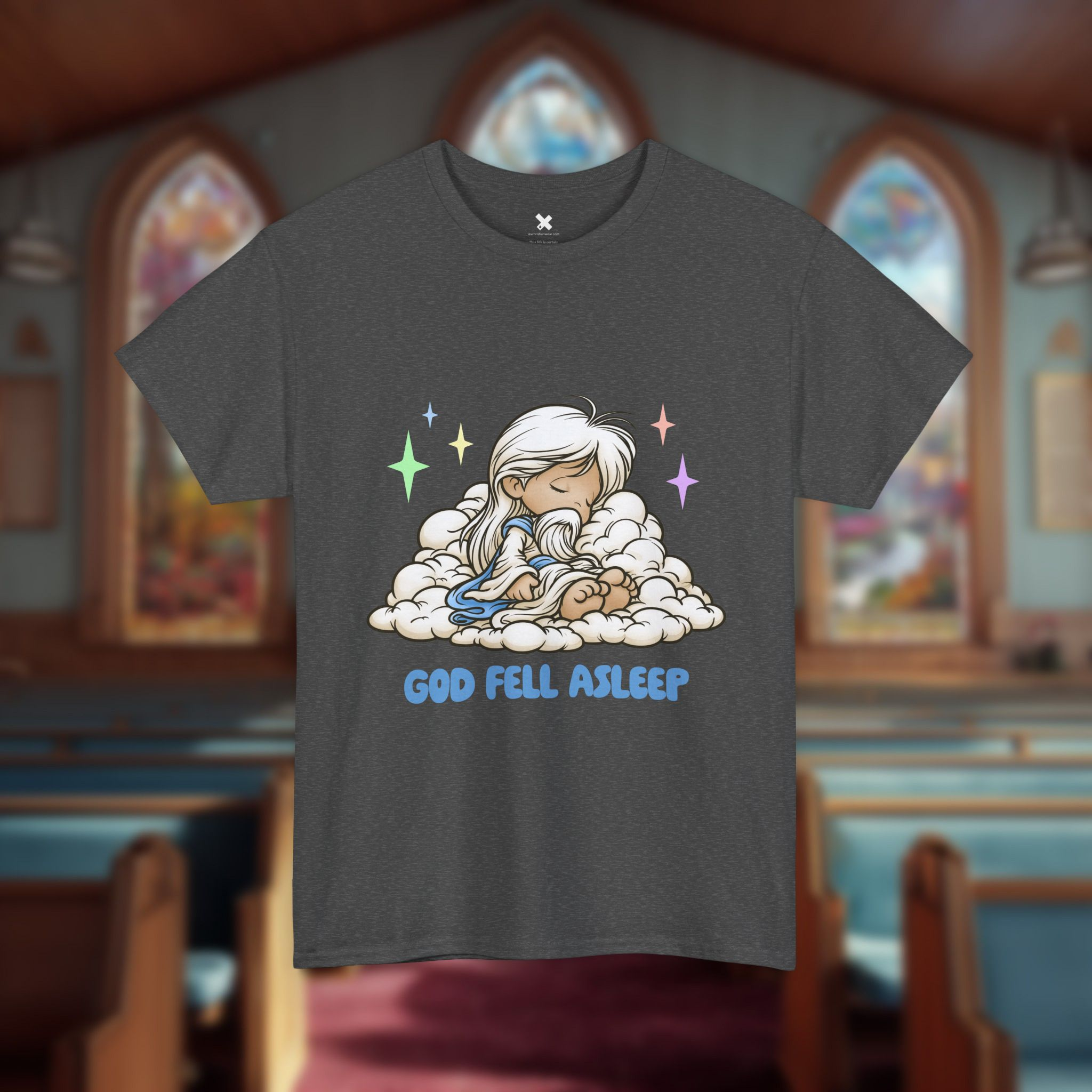 God Fell Asleep — Unisex Tee - Image 21