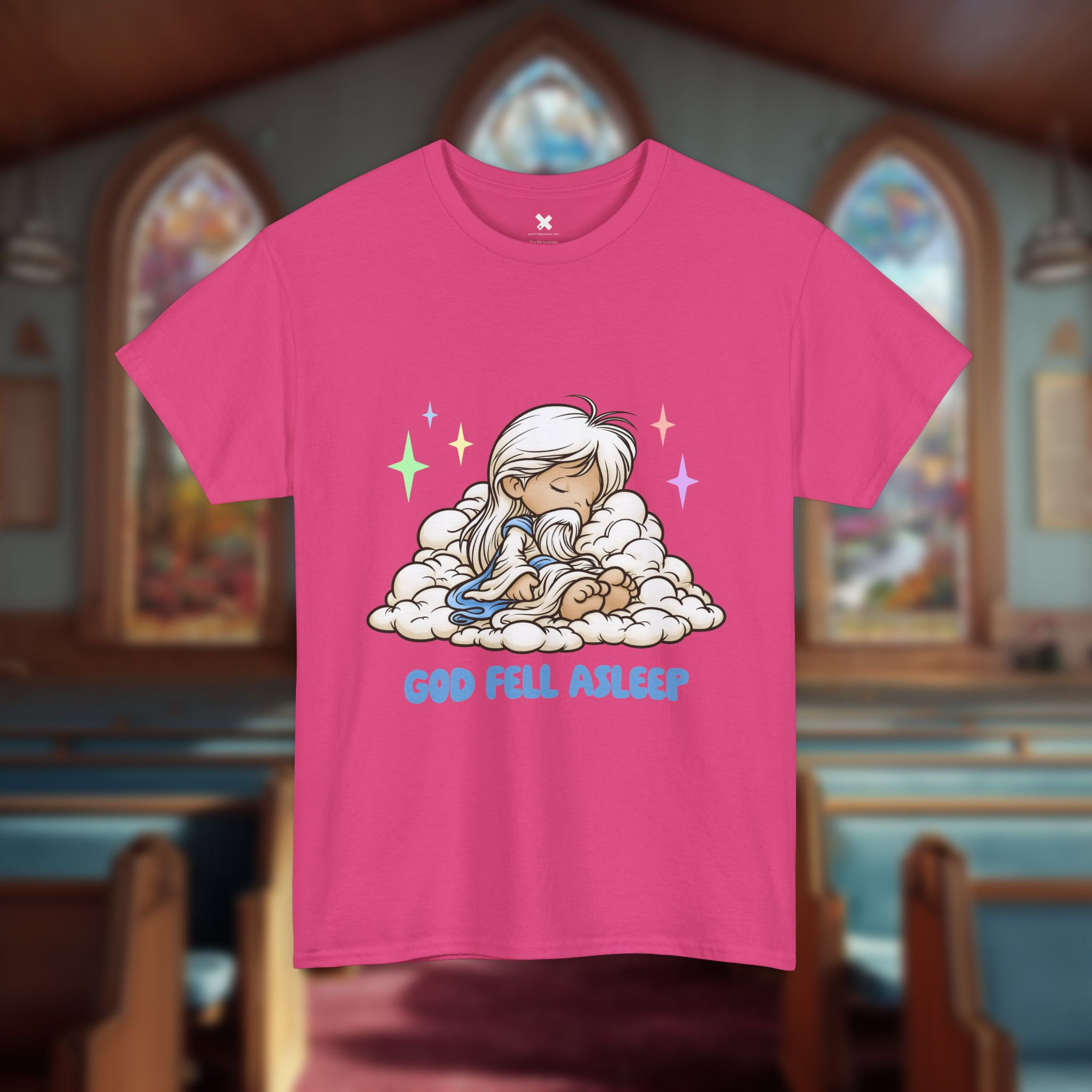 God Fell Asleep — Unisex Tee - Image 33