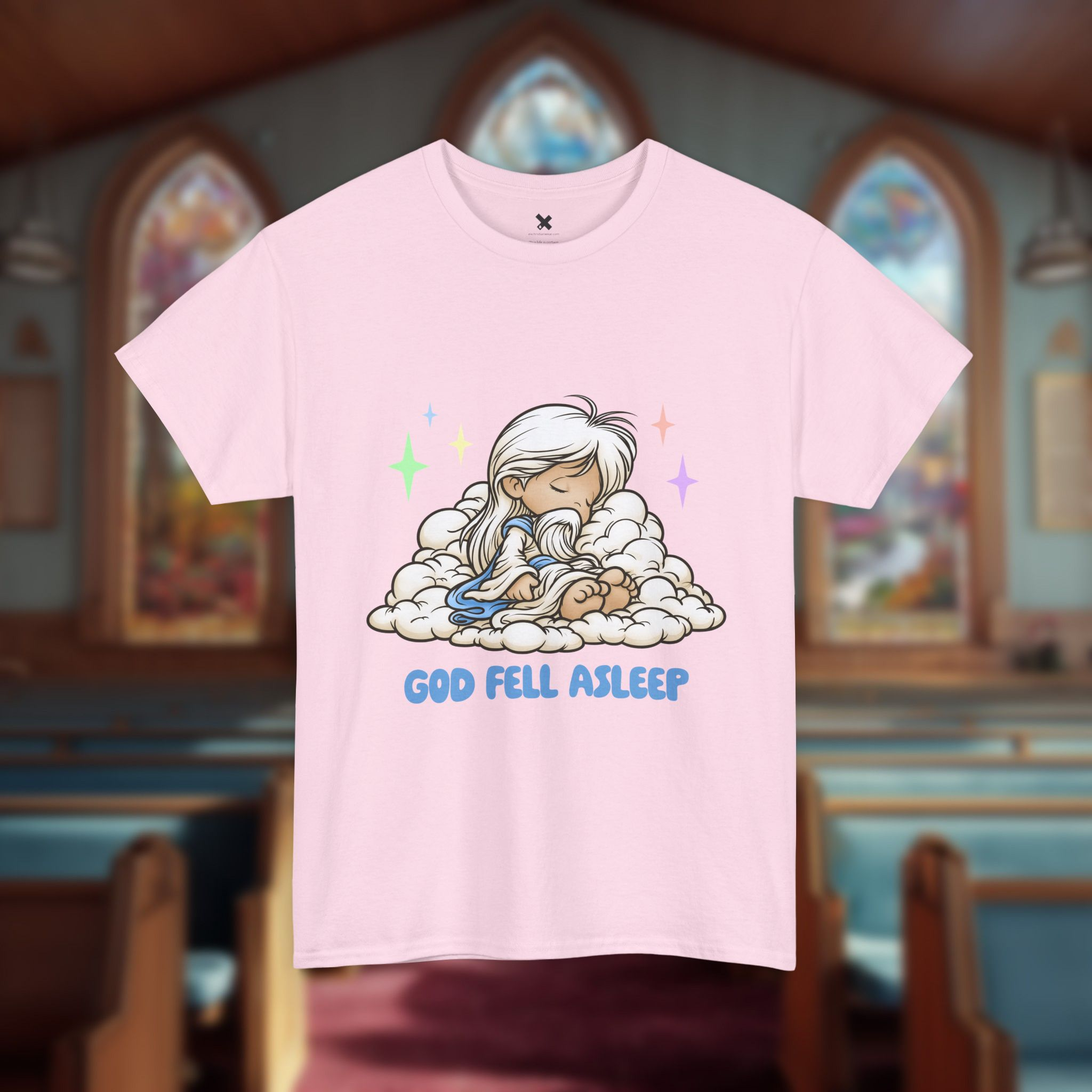 God Fell Asleep — Unisex Tee - Image 29